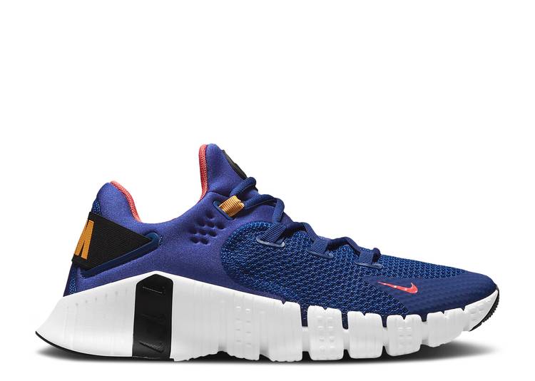 【 NIKE FREE METCON 4 'DEEP ROYAL BLUE MAGIC EMBER' / DEEP ROYAL BLUE BLACK WHITE 】 フリー 青色 ブルー マジック ディープ 黒色 ブラック 白色 ホワイト スニーカー メンズ ナイキ