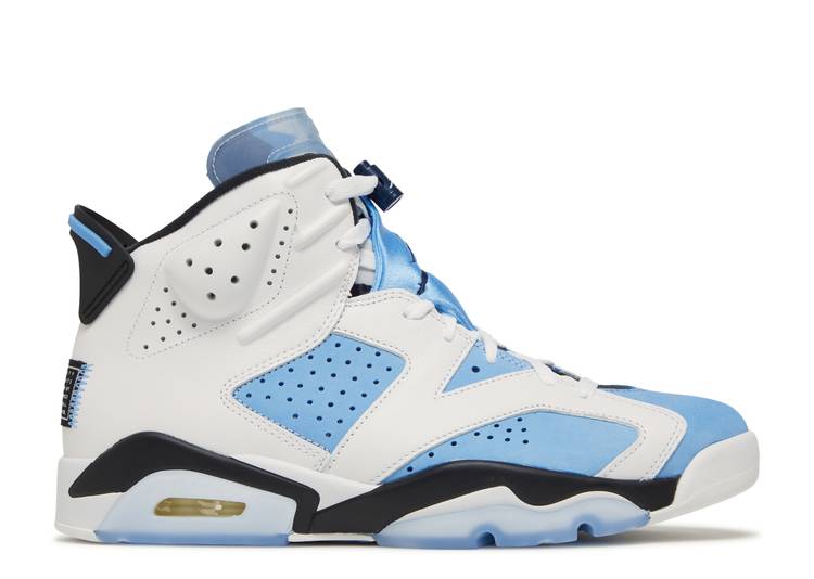 【 AIR JORDAN JORDAN 6 RETRO UNC HOME / UNIVERSITY BLUE WHITE COLLEGE 】 ナイキ 青色 ブルー 白色 ホワイト カレッジ エアジョーダン スニーカー メンズ