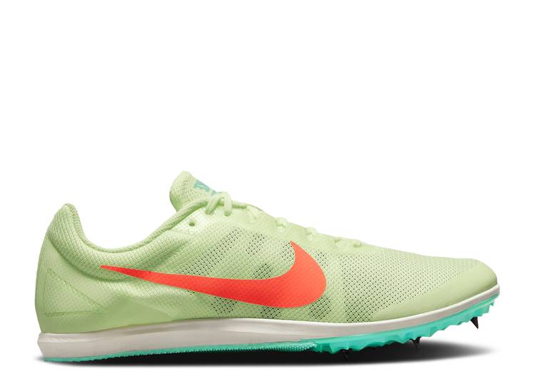 【 NIKE ZOOM RIVAL D 10 'BARELY VOLT HYPER ORANGE' / BARELY VOLT DYNAMIC TURQUOISE 】 ズーム ライバル ダイナミック スニーカー メンズ ナイキ