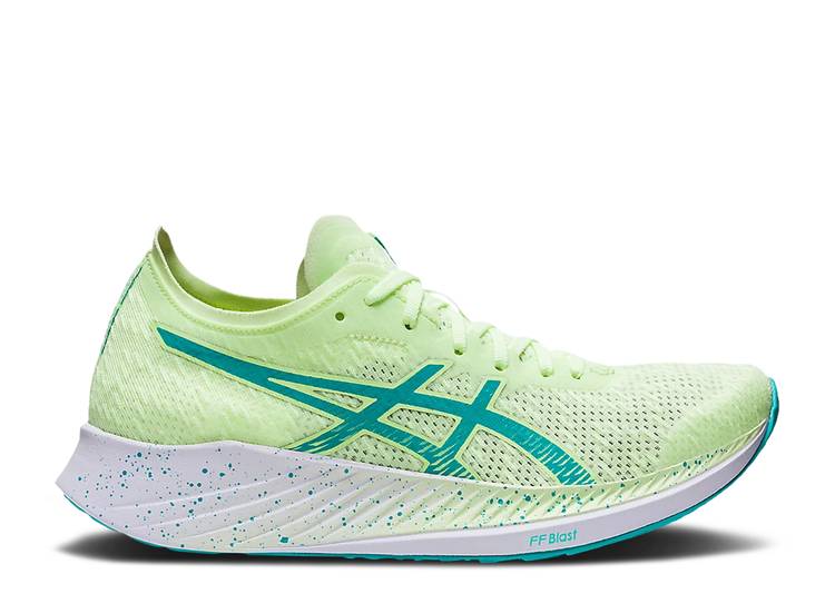 【 ASICS WMNS MAGIC SPEED \'ILLUMINATE YELLOW SEA GLASS\' / ILLUMINATE YELLOW SEA GLASS 】 マジック スピード 黄色 イエロー スニーカー レディース アシックス|スニケス