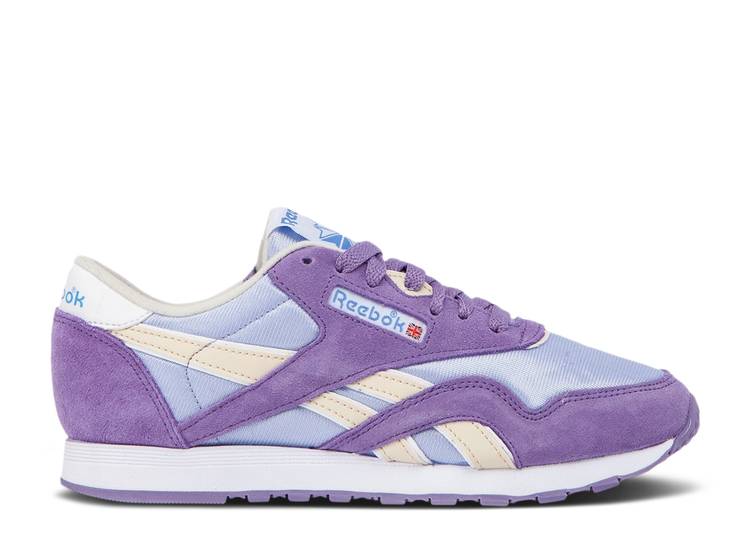 【 REEBOK WMNS CLASSIC NYLON ARCHIVE 'FROZEN LILAC' / FROZEN LILAC SMOKY VIOLET WHITE 】 リーボック クラシック ナイロン 紫 バイオレット 白色 ホワイト スニーカー レディース