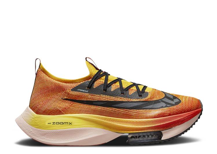 【 NIKE AIR ZOOM ALPHAFLY NEXT% EKIDEN PACK / AMARILLO MAGMA ORANGE HEALING 】 ズーム 橙 オレンジ スニーカー メンズ ナイキ