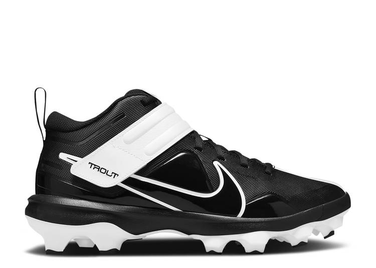 【 NIKE FORCE TROUT 7 PRO MCS 'BLACK WHITE' / BLACK DYNAMIC TURQUOISE WHITE 】 プロ 黒色 ブラック ダイナミック 白色 ホワイト スニーカー メンズ ナイキ