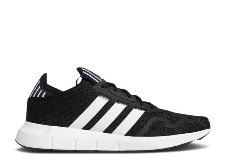 【 ADIDAS SWIFT RUN X 'CORE BLACK' / CORE BLACK CLOUD WHITE CORE 】 アディダス ラン コア 黒色 ブラック 白色 ホワイト スニーカー メンズ
