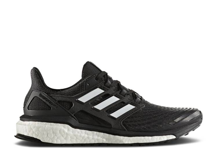 【 ADIDAS WMNS ENERGY BOOST 'BLACK WHITE' / CORE BLACK RUNNING WHITE RUNNING 】 アディダス エナジー ブースト コア 黒色 ブラック 白色 ホワイト スニーカー レディース