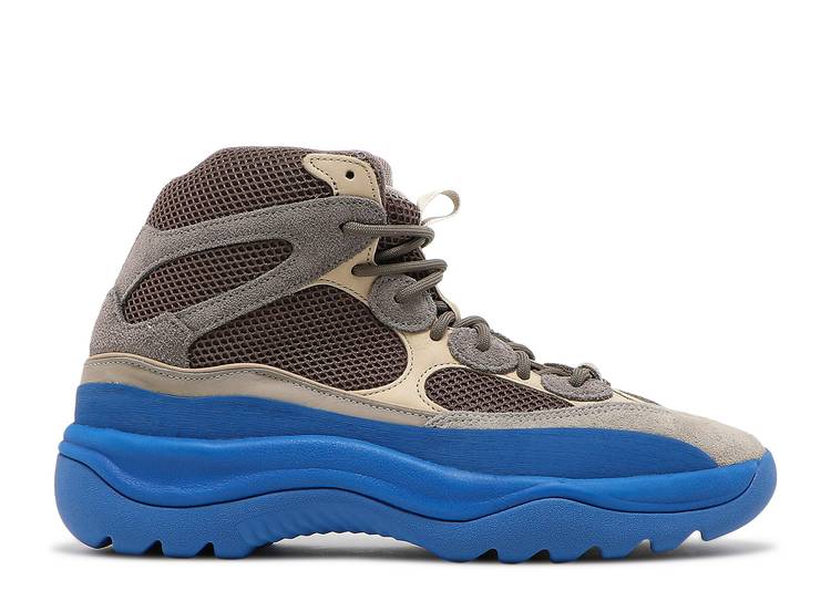 【 ADIDAS YEEZY DESERT BOOT 'TAUPE BLUE' / TAUPE BLUE TAUPE BLUE TAUPE BLUE 】 アディダス ブーツ 青色 ブルー デザートブーツ スニーカー メンズ