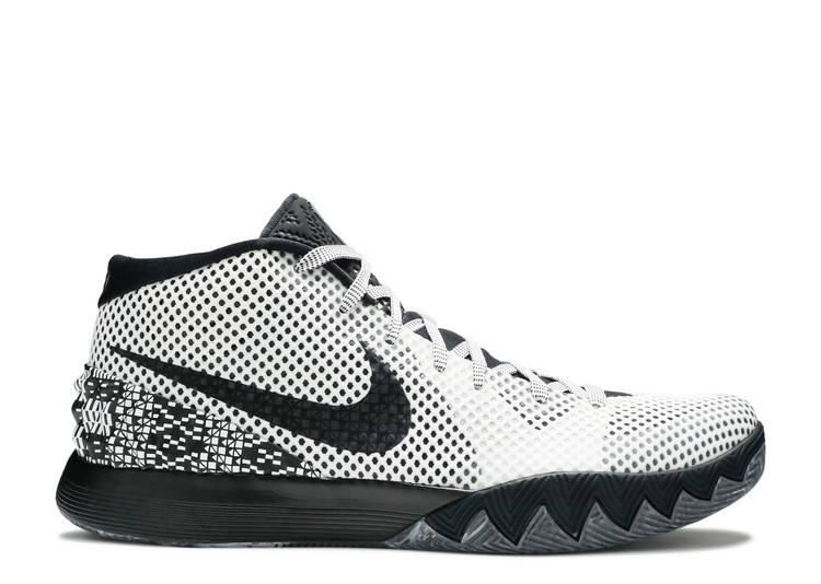 【 NIKE KYRIE 1 'BHM' / WHITE DARK GREY BLACK 】 カイリー 白色 ホワイト 灰色 グレー 黒色 ブラック スニーカー メンズ ナイキ｜スニケス