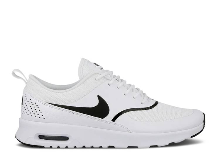 【 NIKE WMNS AIR MAX THEA 'WHITE BLACK' / WHITE BLACK 】 マックス 白色 ホワイト 黒色 ブラック エアマックス スニーカー レディース ナイキ｜スニケス