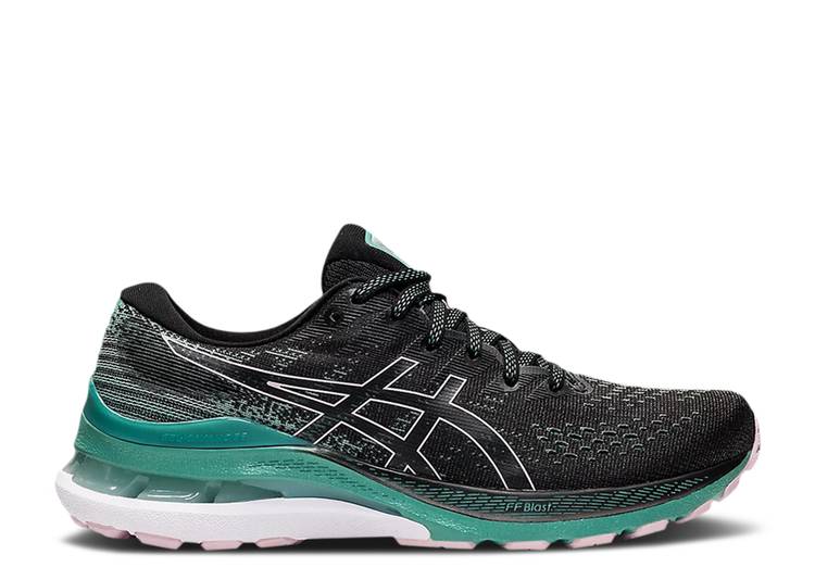 【 ASICS WMNS GEL KAYANO 28 \u0027BLACK SAGE\u0027 / BLACK SAGE 】 黒いこと 黒いこと スニーカー レディース アシックス