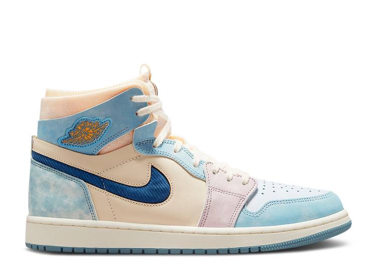【 AIR JORDAN JORDAN 1 ZOOM COMFORT 'CELESTINE BLUE' / CELESTINE BLUE SAIL NAVY 】 ナイキ ズーム 青色 ブルー 紺色 ネイビー エアジョーダン スニーカー メンズ