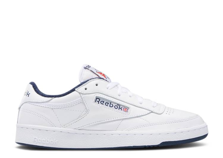【 REEBOK CLUB C '35TH ANNIVERSARY' / WHITE WHITE COLLEGIATE NAVY 】 リーボック クラブ 白色 ホワイト 紺色 ネイビー スニーカー メンズ｜スニケス