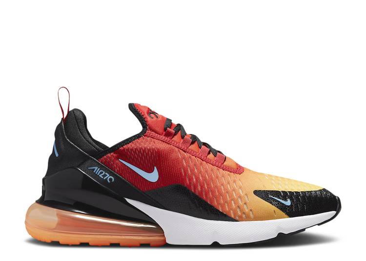 【 NIKE AIR MAX 270 'SUNSET' / UNIVERSITY RED UNIVERSITY GOLD 】 マックス 赤 レッド ゴールド エアマックス スニーカー メンズ ナイキ｜スニケス
