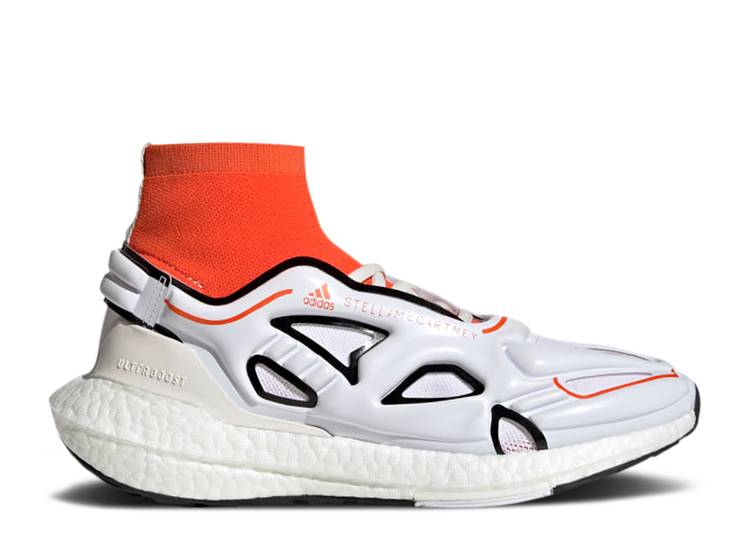 【 ADIDAS STELLA MCCARTNEY X WMNS ULTRABOOST 22 \u0027ACTIVE ORANGE WHITE\u0027 / ACTIVE ORANGE WHITE VAPOUR CORE 】 アディダス 橙 オレンジ色 白いこと 白いこと 中核グループ スニーカー レディース