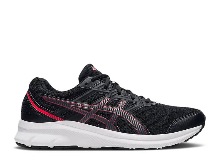 【 ASICS JOLT 3 \u0027BLACK ELECTRIC RED\u0027 / BLACK ELECTRIC RED 】 黒いこと 黒いこと 赤 赤いこと スニーカー メンズ アシックス