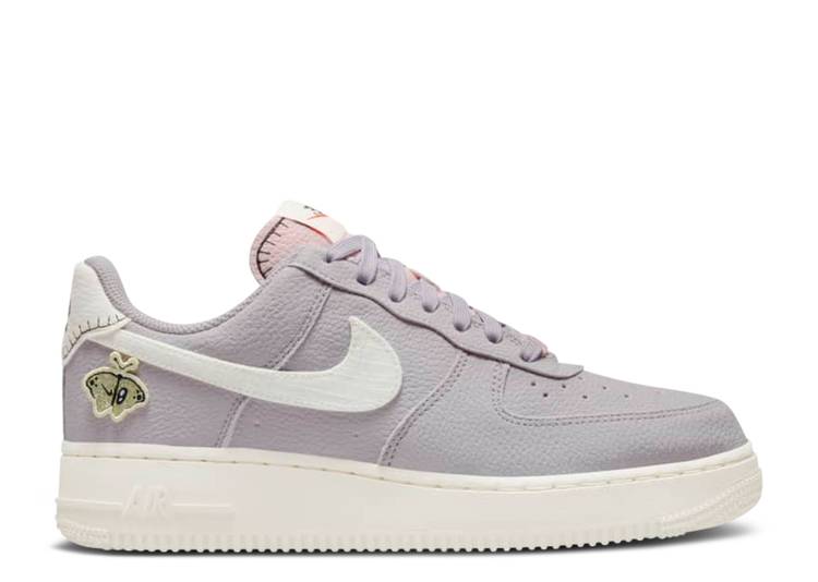 【 NIKE WMNS AIR FORCE 1 \u002707 SE \u0027AIR SPRUNG\u0027 / AMETHYST ASH PINK OXFORD BLACK 】 さくら色 オックスフォード 黒いこと 黒いこと 空軍 スニーカー レディース ナイキ