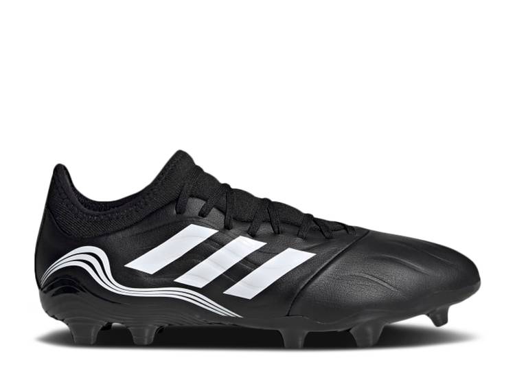 【 ADIDAS COPA SENSE.3 FG 'BLACK CLOUD WHITE' / CORE BLACK CLOUD WHITE VIVID RED 】 アディダス コア 黒色 ブラック 白色 ホワイト 赤 レッド スニーカー メンズ｜スニケス 19,170円