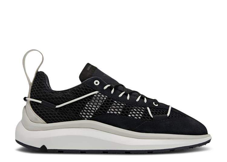 【 ADIDAS Y-3 SHIKU RUN 'BLACK ORBIT GREY' / BLACK CORE WHITE ORBIT GREY 】 アディダス ラン 黒色 ブラック コア 白色 ホワイト 灰色 グレー スニーカー メンズ