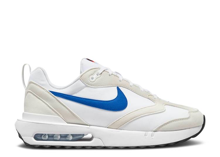 【 NIKE AIR MAX DAWN \u0027WHITE GAME ROYAL\u0027 / WHITE LIGHT BONE BLACK GAME 】 マックス 競り合い 白いこと 白いこと 黒いこと 黒いこと エア湖マックス 競り合いロイヤル 青 青み\u0027 スニーカー メンズ ナイキ