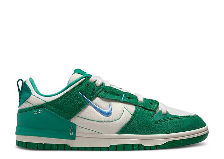 【 NIKE WMNS DUNK LOW DISRUPT 2 \u0027MALACHITE\u0027 / PHANTOM MALACHITE GREEN NOISE 】 ダンク 緑 緑であること ダンクロー スニーカー レディース ナイキ スニーカー-靴