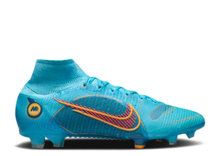 【 NIKE MERCURIAL SUPERFLY 8 ELITE FG \u0027BLUEPRINT PACK\u0027 / CHLORINE BLUE MARINA LASER 】 エリート 青碧 青碧 レーザ スニーカー メンズ ナイキ