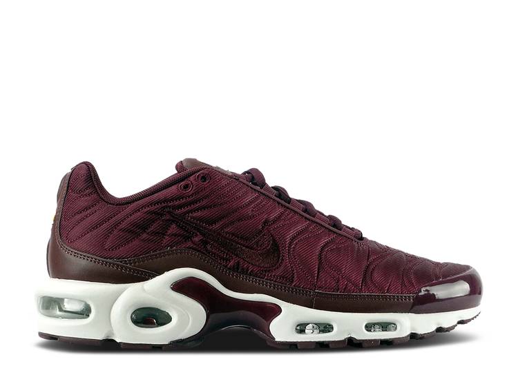 【 NIKE WMNS AIR MAX PLUS SE \u0027METALLIC MAHOGANY\u0027 / METALLIC MAHOGANY NIGHT MAROON 】 マックス ナイト爵 マルーン エアマックスプラス スニーカー レディース ナイキ