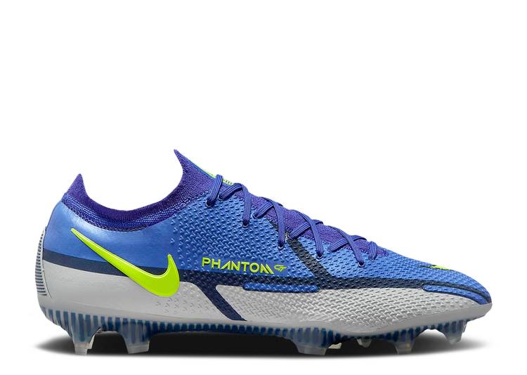 【 NIKE PHANTOM GT2 ELITE FG RECHARGE PACK / SAPPHIRE GREY FOG BLUE VOID VOLT 】 エリート 灰色 グレー 青色 ブルー スニーカー メンズ ナイキ