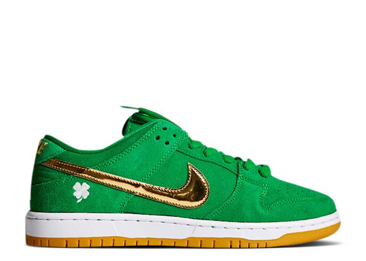 【 NIKE DUNK LOW SB \u0027ST. PATRICK’S DAY\u0027 / GREEN GOLD WHITE 】 ダンク エスビー 緑 緑であること ゴールド 白いこと 白いこと ダンクロー スニーカー メンズ ナイキ