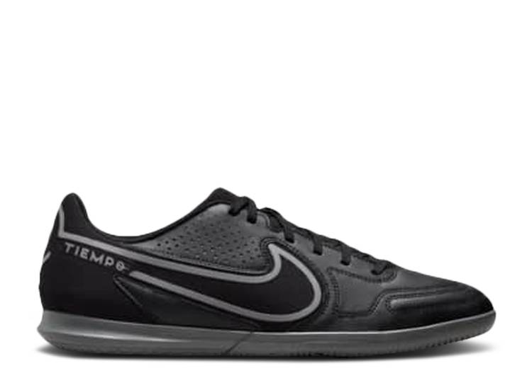 【 NIKE TIEMPO LEGEND 9 CLUB 集積回路 \u0027BLACK METALLIC BOMBER GREY\u0027 / BLACK METALLIC BOMBER GREY IRON 】 ティエンポ 先祖伝承 野球クラブ 黒いこと 黒いこと 薄墨色 薄墨色 スニーカー メンズ ナイキ