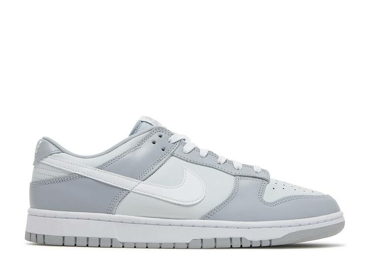 【 NIKE DUNK LOW 'PURE PLATINUM WOLF GREY' / PURE PLATINUM WHITE WOLF GREY 】 ダンク プラチナム ピュア 白色 ホワイト 灰色 グレー ダンクロー スニーカー メンズ ナイキ