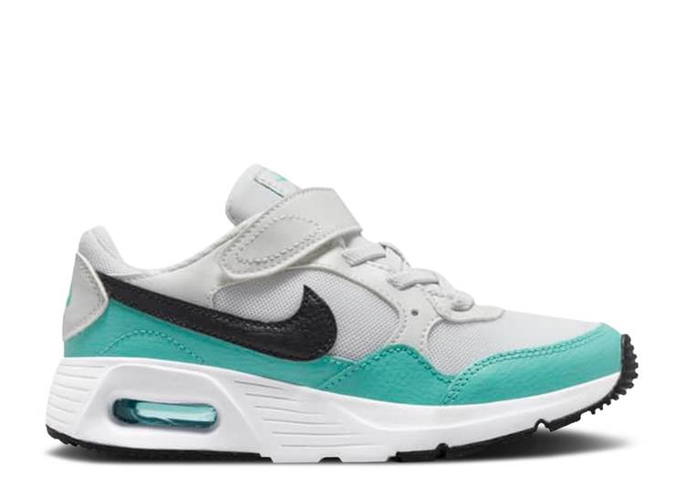 ナイキ NIKE マックス 白色 ホワイト 黒色 ブラック エアマックス 'PHOTON TEAL' ジュニア キッズ 【 NIKE SC PS DUST WASHED PHOTON TEAL WHITE BLACK 】