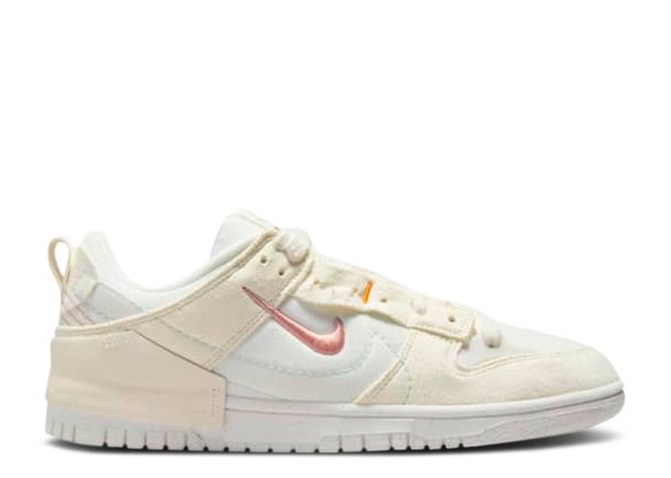 【 NIKE WMNS DUNK LOW DISRUPT 2 'PALE IVORY' / PALE IVORY LIGHT MADDER ROOT 】 ダンク アイボリー ダンクロー スニーカー レディース ナイキ|スニケス