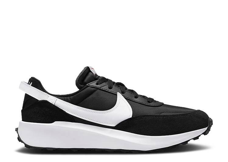 【 NIKE WAFFLE DEBUT BLACK WHITE / BLACK ORANGE CLEAR WHITE 】 ワッフル 黒色 ブラック 橙 オレンジ 白色 ホワイト スニーカー メンズ ナイキ
