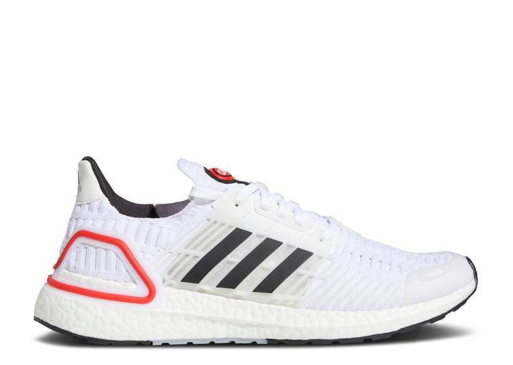 【 ADIDAS ULTRABOOST CLIMACOOL 1 DNA 'WHITE VIVID RED' / CLOUD WHITE CORE BLACK VIVID RED 】 アディダス クライマクール 白色 ホワイト コア 黒色 ブラック 赤 レッド スニーカー メンズ|スニケス