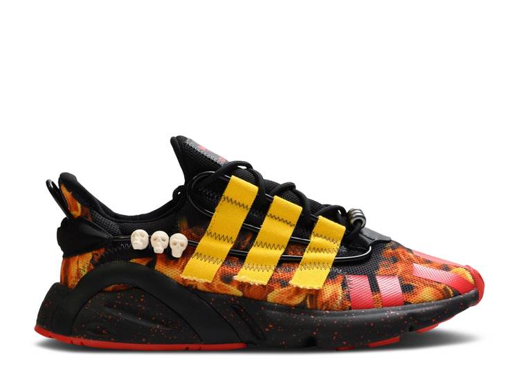 【 ADIDAS BAIT X STREET FIGHTER LEXICON DHALSIM / BLACK BOLD GOLD RED 】 アディダス ベイト ストリート ファイター 黒色 ブラック ゴールド 赤 レッド スニーカー メンズ