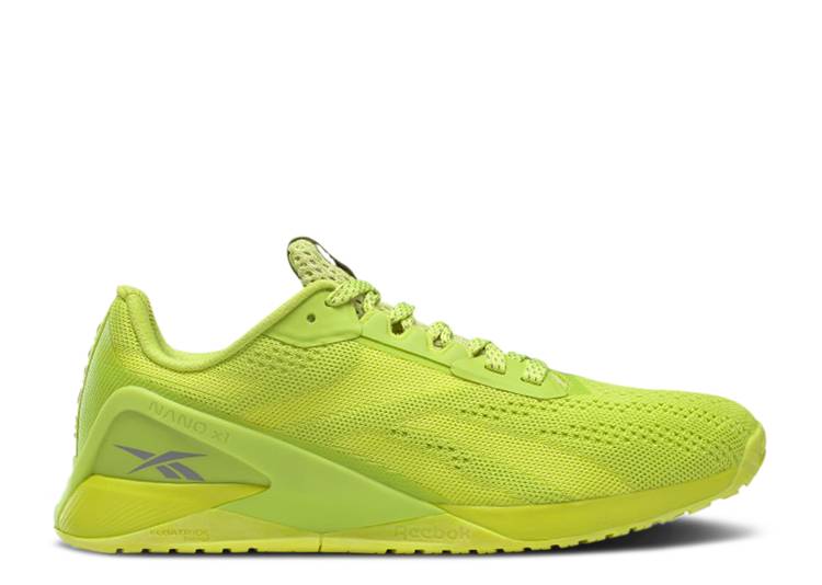 【 REEBOK WMNS NANO X1 \u0027ACID YELLOW\u0027 / ACID YELLOW ACID YELLOW ACID 】 リーボック ナノ 黄味がかった 黄色 スニーカー レディース