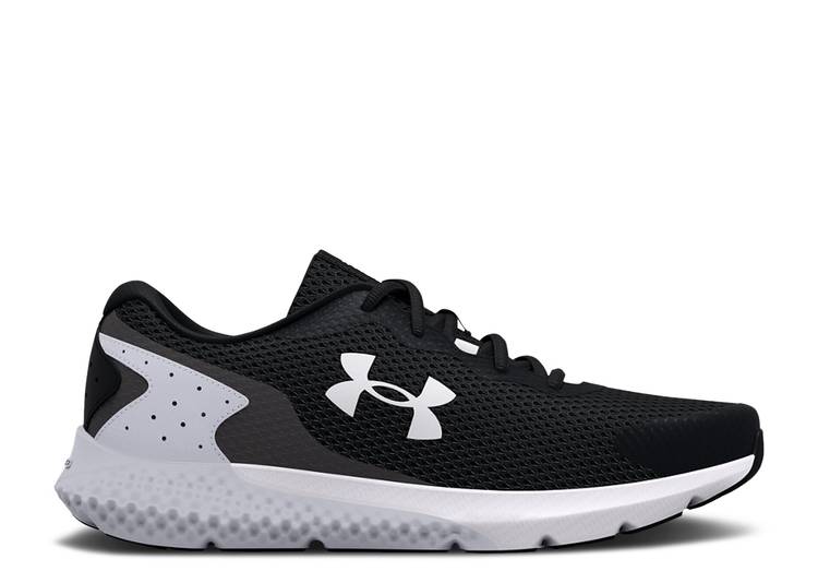 【 UNDER ARMOUR CHARGED ROGUE 3 'BLACK MOD GREY' / BLACK MOD GREY 】 黒色 ブラック 灰色 グレー アンダーアーマー スニーカー メンズ