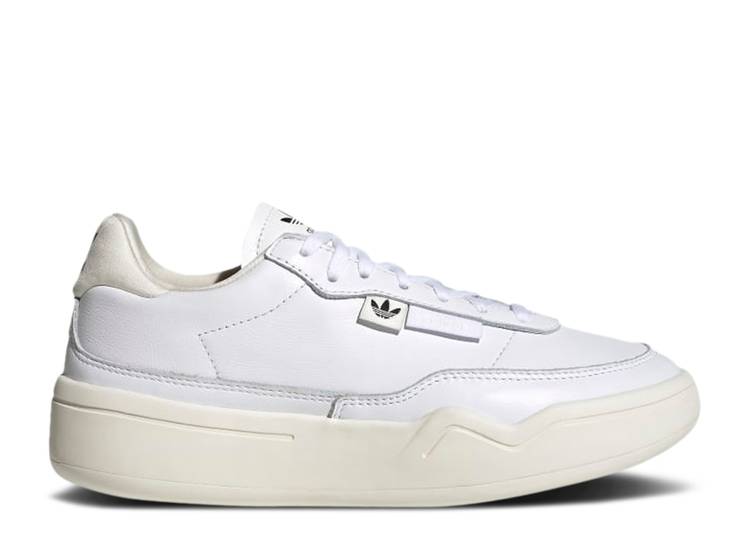 【 ADIDAS WMNS HER COURT 'TRIPLE WHITE' / CLOUD WHITE CLOUD WHITE OFF 】 アディダス コート 白色 ホワイト スニーカー レディース