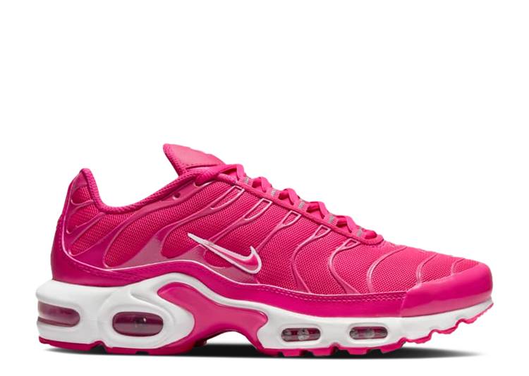【 NIKE WMNS AIR MAX PLUS 'HOT PINK' / PINK PRIME WHITE PINK PRIME 】 マックス ピンク 白色 ホワイト エアマックスプラス スニーカー レディース ナイキ｜スニケス