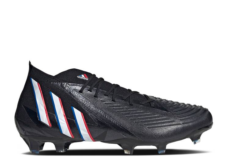 【 ADIDAS PREDATOR EDGE.1 FG \u0027EDGE OF DARKNESS\u0027 / CORE BLACK CLOUD WHITE VIVID RED 】 アディダス プレデター 中核グループ 黒いこと 黒いこと 白いこと 白いこと 赤 赤いこと スニーカー メンズ