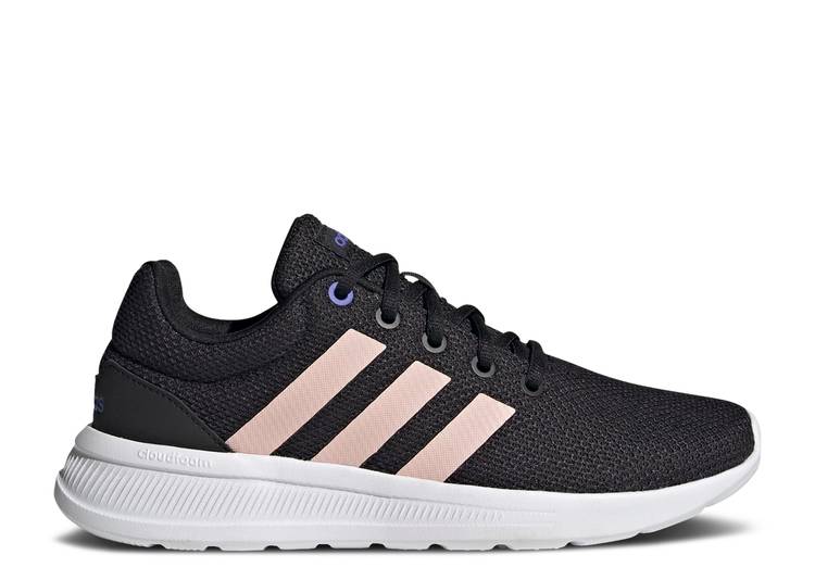 【 ADIDAS WMNS LITE RACER CLN 2.0 \u0027BLACK VAPOUR PINK\u0027 / CORE BLACK VAPOUR PINK SONIC INK 】 アディダス ともし火 中核グループ 黒いこと 黒いこと サクラ色 スニーカー レディース