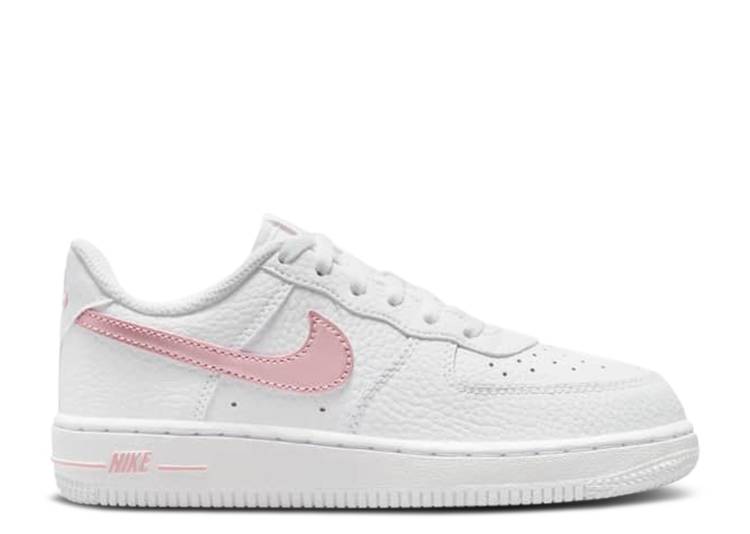 【 NIKE FORCE 1 PS 'WHITE PINK GLAZE' / WHITE PINK GLAZE 】 ピンク 白色 ホワイト ジュニア キッズ ベビー マタニティ スニーカー ナイキ|スニケス
