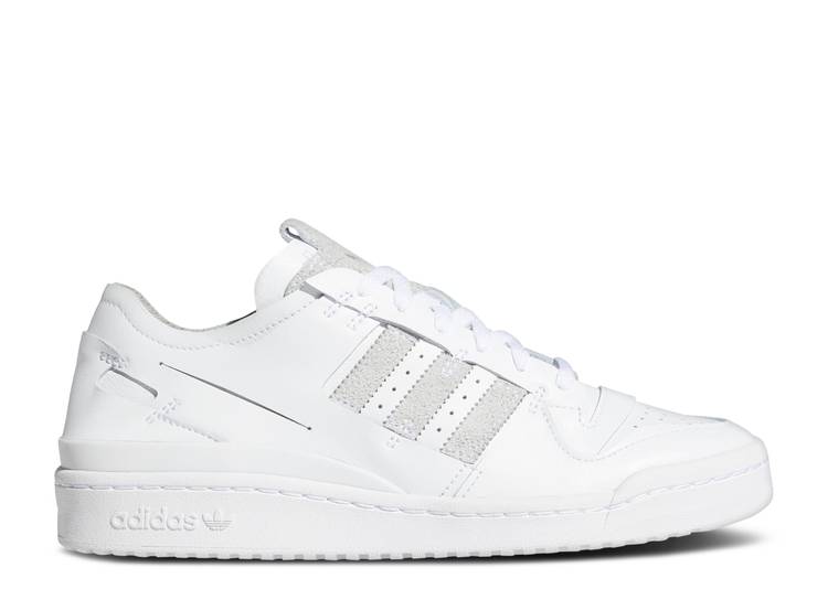 【 ADIDAS FORUM 84 LOW 'MINIMALIST ICONS - CLOUD WHITE' / CLOUD WHITE CLOUD WHITE CLOUD 】 アディダス フォーラム 白色 ホワイト スニーカー メンズ