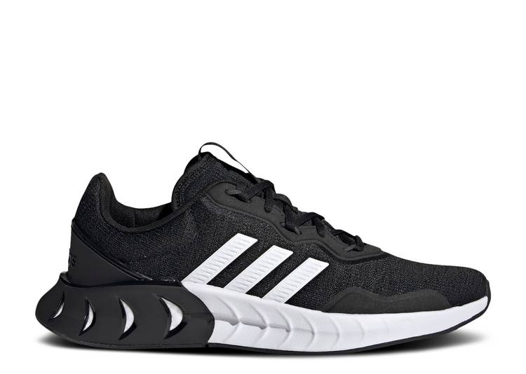 【 ADIDAS KAPTIR \u0027BLACK WHITE\u0027 / CORE BLACK CLOUD WHITE GREY SIX 】 アディダス 中核グループ 黒いこと 黒いこと 白いこと 白いこと 薄墨色 薄墨色 スニーカー メンズ