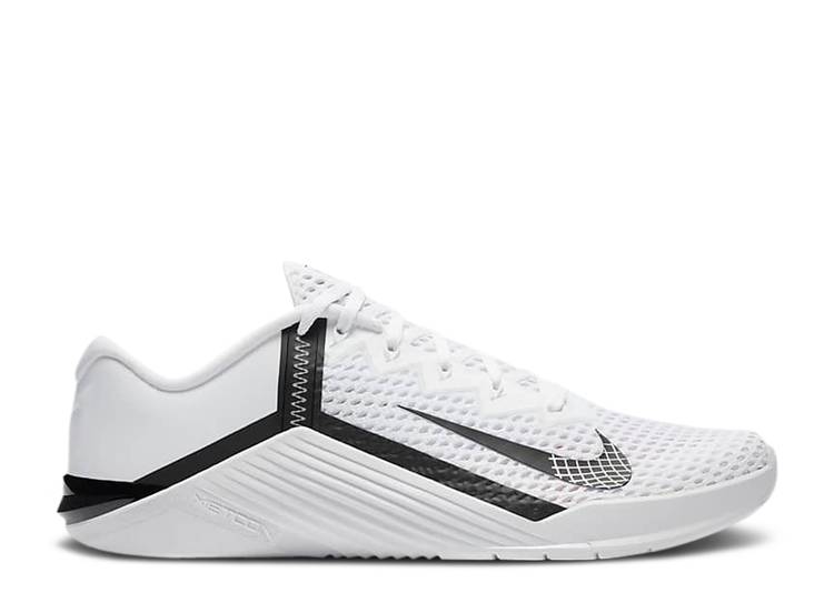 【 NIKE METCON 6 'WHITE BLACK' / WHITE BLACK 】 白色 ホワイト 黒色 ブラック スニーカー メンズ ナイキ
