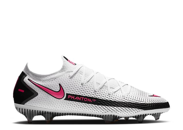 【 NIKE PHANTOM GT ELITE FG \u0027WHITE PINK BLAST\u0027 / WHITE BLACK PINK BLAST 】 エリート さくら色 白いこと 白いこと 黒いこと 黒いこと ブラジャー同盟罷工 スニーカー メンズ ナイキ