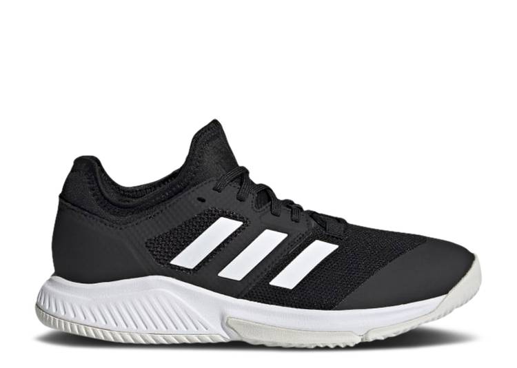 【 ADIDAS WMNS COURT TEAM BOUNCE IN 'CORE BLACK' / CORE BLACK CLOUD WHITE SILVER 】 アディダス コート チーム バウンス コア 黒色 ブラック 白色 ホワイト 銀色 シルバー スニーカー レディース