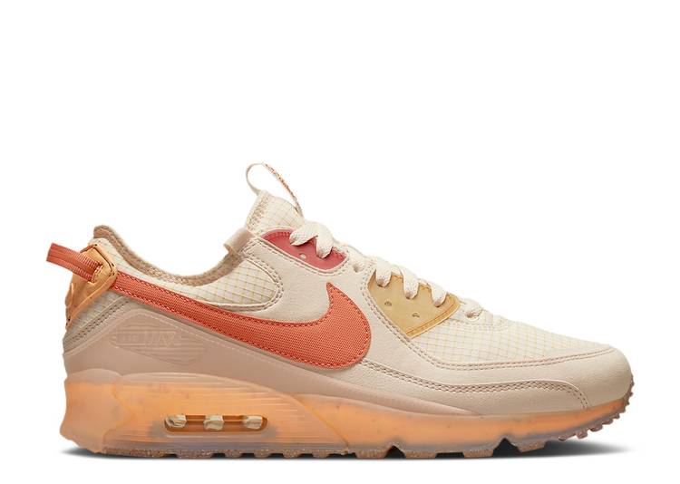 【 NIKE AIR MAX TERRASCAPE 90 'FUEL ORANGE' / PEARL WHITE HOT CURRY FUEL 】 マックス パール 白色 ホワイト カリー エアマックス スニーカー メンズ ナイキ