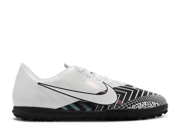 【 NIKE VAPOR 13 CLUB MDS TF GS 'WHITE BLACK' / WHITE WHITE BLACK 】 サーティーン クラブ 白色 ホワイト 黒色 ブラック ジュニア キッズ ベビー マタニティ スニーカー ナイキ｜スニケス