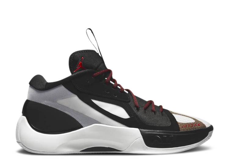 【 AIR JORDAN JORDAN ZOOM SEPARATE BLACK SKY GREY / BLACK WHITE SKY GREY GYM RED 】 ナイキ ズーム スカイ 黒色 ブラック 白色 ホワイト 灰色 グレー 赤 レッド エアジョーダン スニーカー メンズ