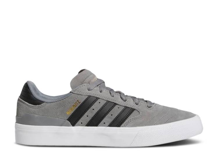 【 ADIDAS BUSENITZ VULC 2 \u0027GREY BLACK\u0027 / GREY THREE CORE BLACK CLOUD 】 アディダス 薄墨色 薄墨色 中核グループ 黒いこと 黒いこと スニーカー メンズ